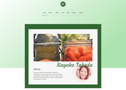 Criação de sites Kayoko Takeda
